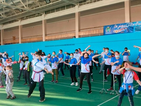 Праздник «Жизнь со спортом» и «День ГТО без границ» прошёл в Калуге