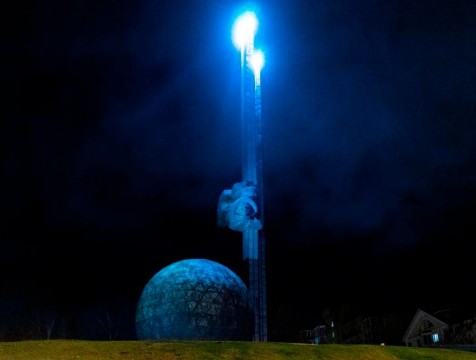 Калужский «шарик» засветился по-новому