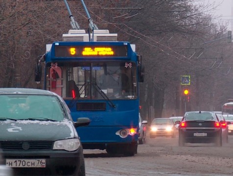 Гололед сказался на работе общественного транспорта