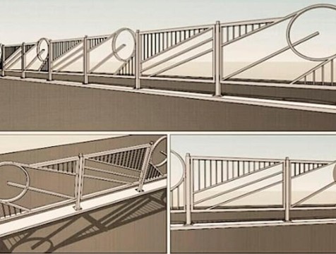 Островок безопасности на Ленина получит «космическое» ограждение