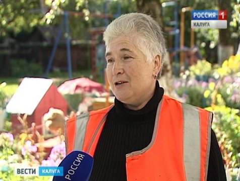 Лучшего дворника выбрали в Калуге