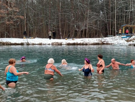 Калужские «моржи» открыли сезон