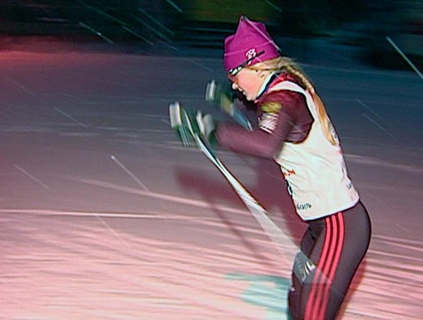 Майя Якунина стала первой на Всероссийских соревнованиях по лыжным гонкам