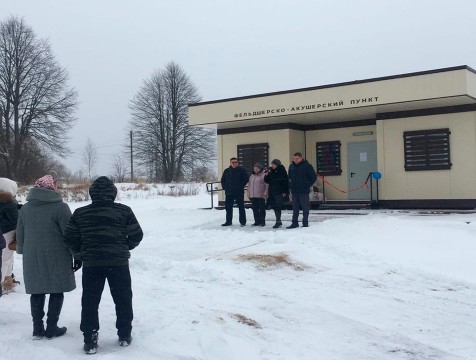 Два новых ФАПа открыли в Спас-Деменском районе