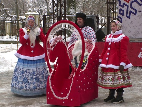Чудо сани выбрали в новогодней столице