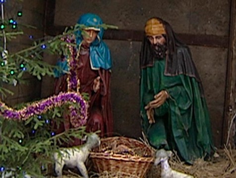 У калужского храма Иоанна Предтечи открылся рождественский вертеп
