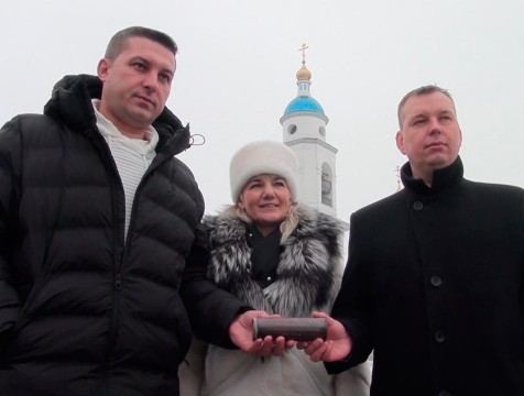Капсулу в основание стелы «Город воинской славы» заложили в Малоярославце