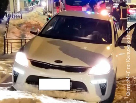 В Балабанове автомобиль наехал на пешехода