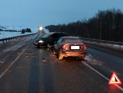В Бабынинском районе в ДТП пострадал 6-тилетний ребёнок
