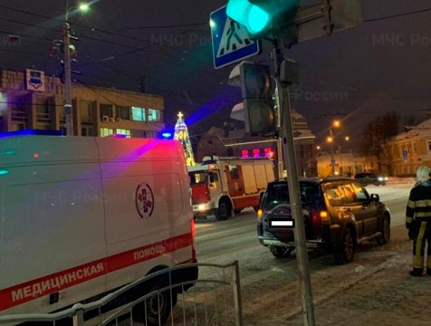Двух детей на пешеходном переходе сбили в Калуге