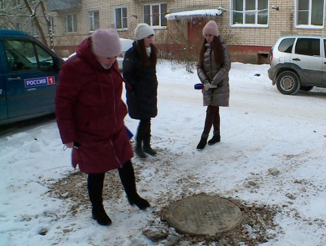 Жители дома на переулке Горького жалуются на последствия аварийного разрытия