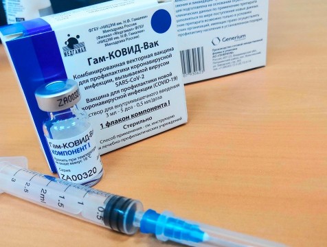 Более 75% привитых от коронавируса не почувствовали неприятных симптомов