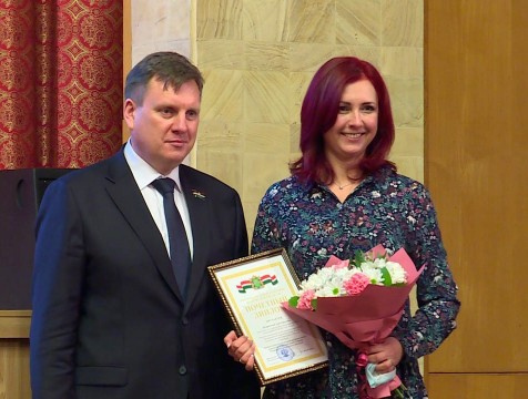 Журналиста ГТРК «Калуга» наградили за программы о трудовых победах региона