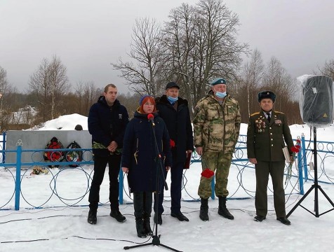 В память о Речицкой трагедии в Думиничском районе прошёл митинг