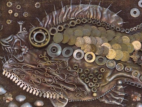 Калужанка Ольга Луценко создаёт произведения искусства из отслуживших вещей