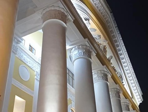 Новую подсветку получило здание Калужского драматического театра