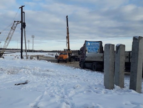 Строительство крытого футбольного манежа началось в Калуге