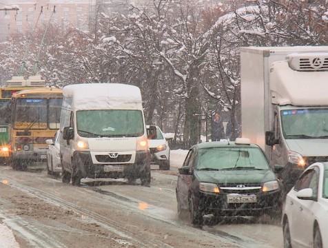 Сильный снег с дождем ожидается в Калужской области