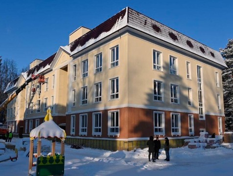 В наукограде завершается строительство детского сада на улице Пирогова