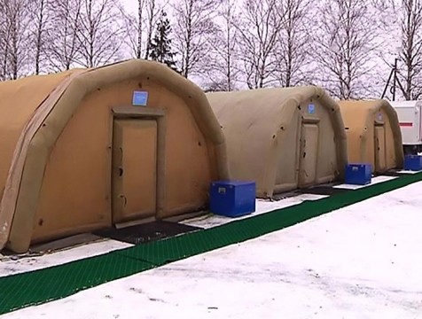 Четыре пункта обогрева развернуло МЧС на трассах Калужской области