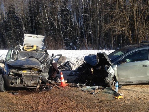 В Медынском районе при ДТП на встречке погиб человек