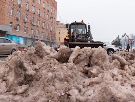 Горожане смогут отслеживать движение техники, убирающей Калугу