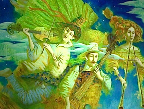 Тарусские художницы представили необычные полотна в калужском ИКЦ