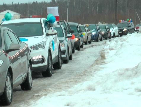Самую умелую автоледи выбрали сотрудники Боровского ГИБДД