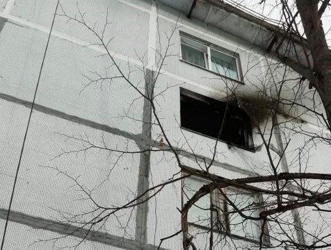 Два человека погибли при пожаре в поселке Серпухов-15