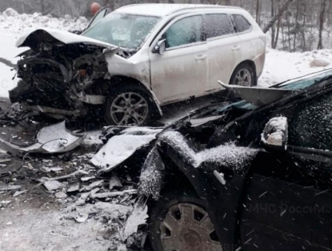 Четверо, в том числе ребенок, пострадали в ДТП в Козельском районе