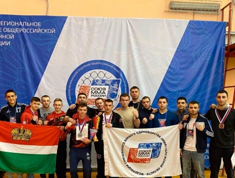 Калужане вернулись с медалями с чемпионата России по смешанным единоборствам