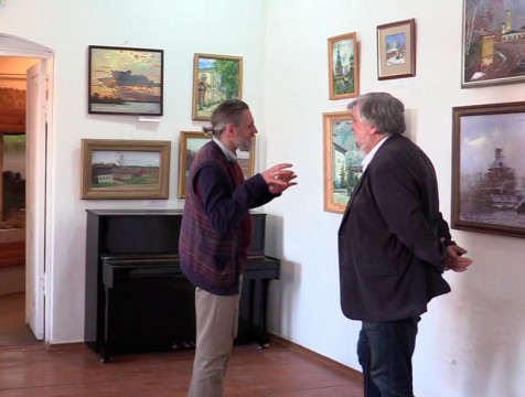 Пейзажи малых городов России представили на передвижной выставке в Козельске