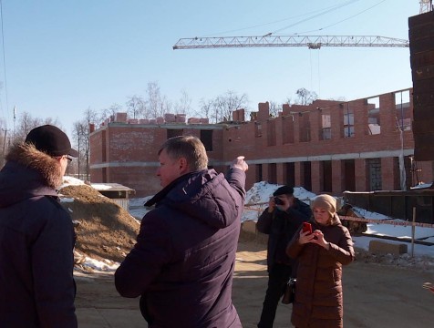 Новая школа в Кондрове примет детей уже в сентябре