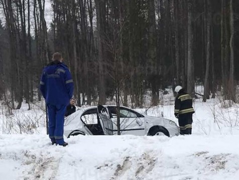 Двое детей пострадали в результате ДТП в Людинове