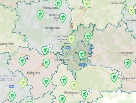 Данные о ФАПах Калужской области опубликовали на геопортале