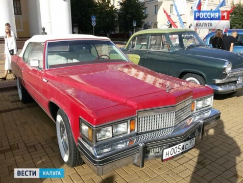 Автопробег на ретро-автомобилях «Москва  Коктебель  Москва» побывал в Калуге