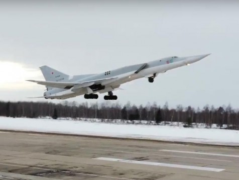 Учения дальней авиации прошли в Калужской области