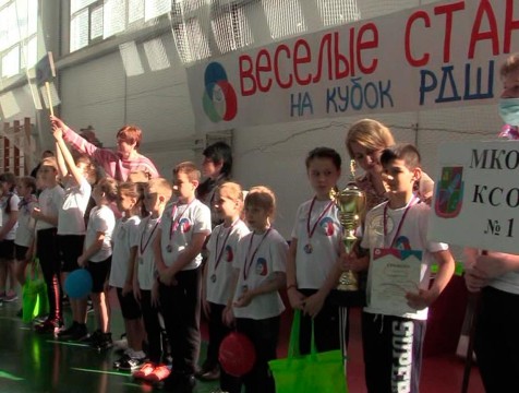 Команда школы №1 завоевала спортивный кубок Козельского района