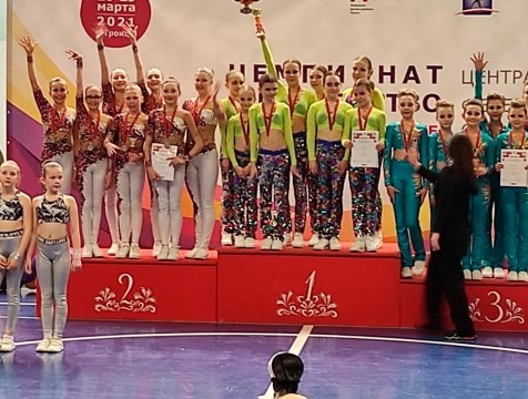 Соревнования ЦФО по фитнес-аэробике выиграли обнинские спортсменки