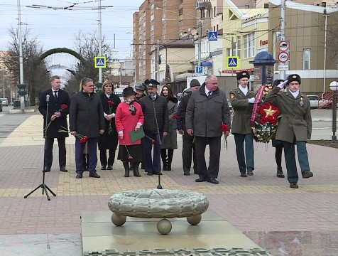 Память узников фашистских концлагерей почтили в Калуге