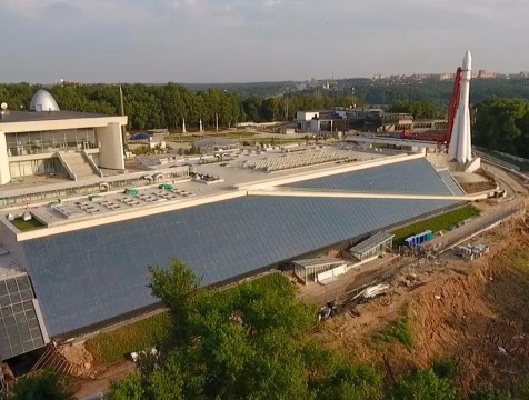 Склону у государственного музея истории космонавтики обрушение не угрожает