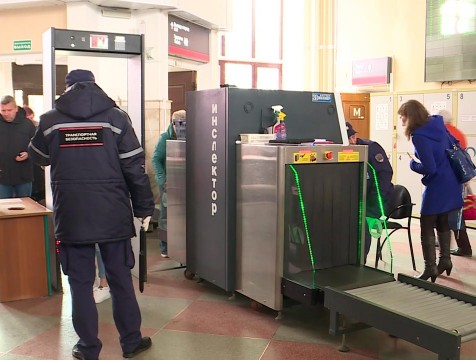 На вокзале Калуга-1 пакет с продуктами приняли за мину