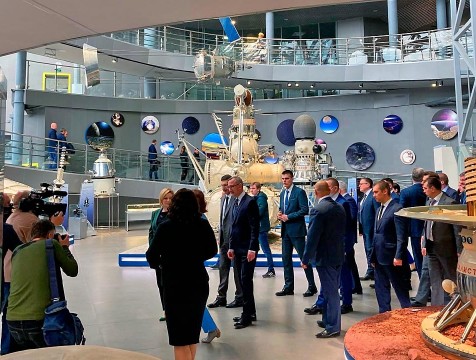 Вторую очередь музея истории космонавтики презентовали высоким гостям