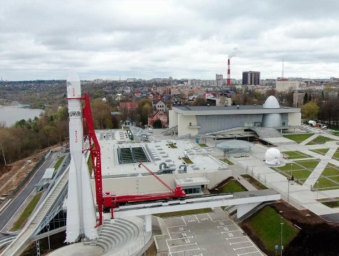 10 выставок откроют в новом здании музея истории космонавтики до конца года