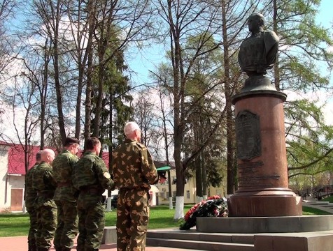 Автопробег по местам боевой славы провели малоярославецкие пограничники