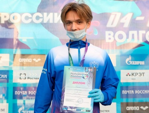 Обнинский пловец завоевал две «бронзы» первенства России