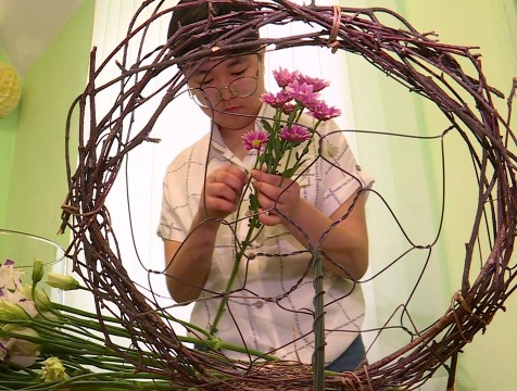 Будущие флористы прошли отбор для участия в чемпионате «Молодые профессионалы»