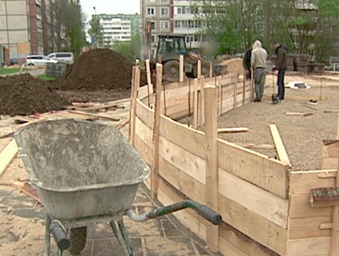 Начался второй этап благоустройства сквера в микрорайоне Северный