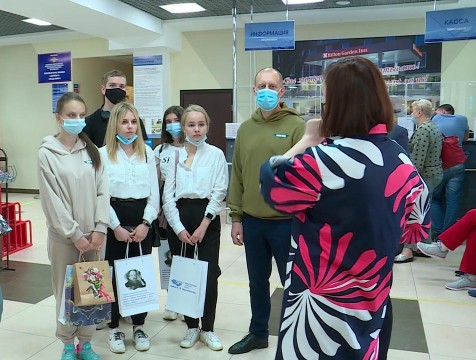 Участники проекта «Взлетная полоса» побывали на экскурсии в аэропорту
