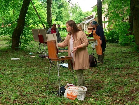 Богимовский пленэр собрал художников из Калуги и Москвы